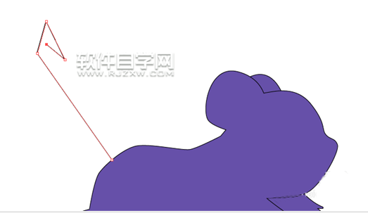 ai怎么繪制小拉達(dá)角色？