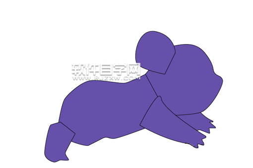 ai怎么繪制小拉達(dá)角色？