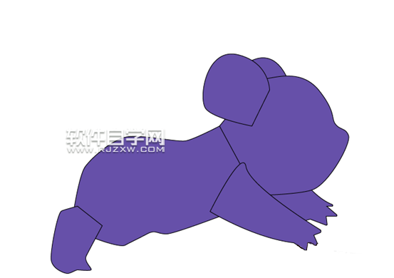 ai怎么繪制小拉達(dá)角色？