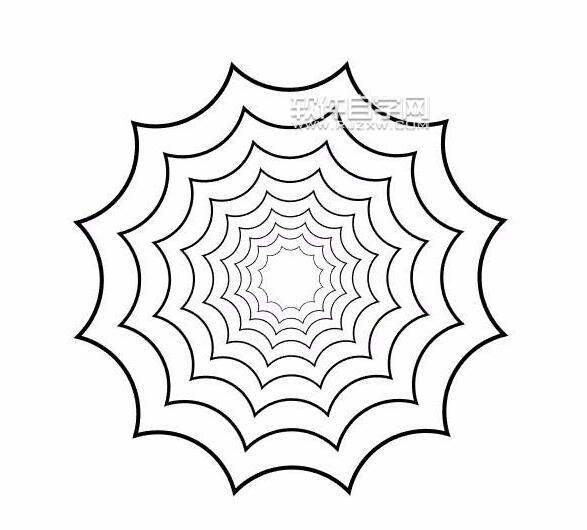 AI怎么繪制蜘蛛網？