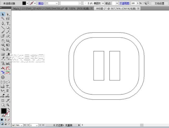 AI怎么繪制各種播放器按鈕