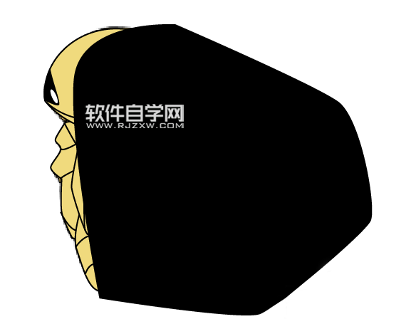 ai怎么繪制鐵殼蛹呢？