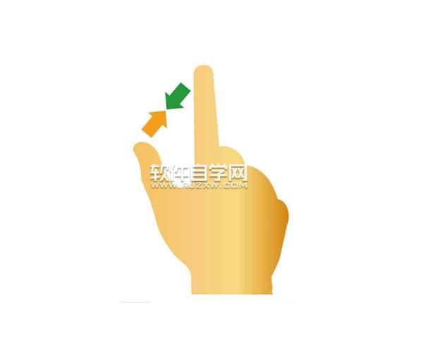 ai怎么繪制手勢圖標