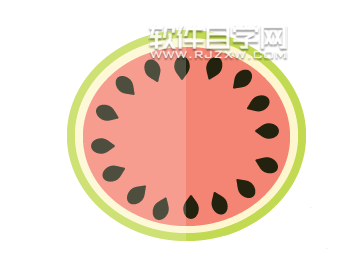 AI怎么繪制西瓜圖標？