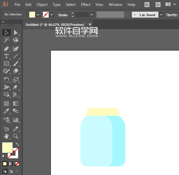 ai怎么畫奶瓶呢？