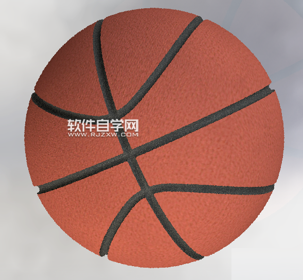 SolidWorks畫藍球的方法