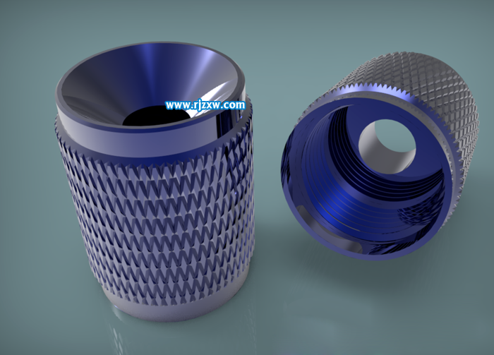 UG12.0繪制強光手電燈頭配件教程