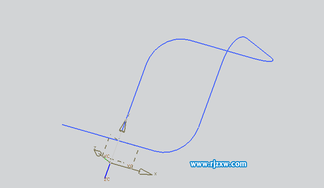 用ug畫一根彎曲的管子