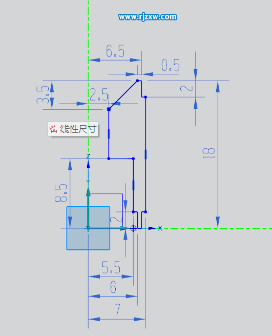 UG12.0繪制強光手電燈頭配件教程