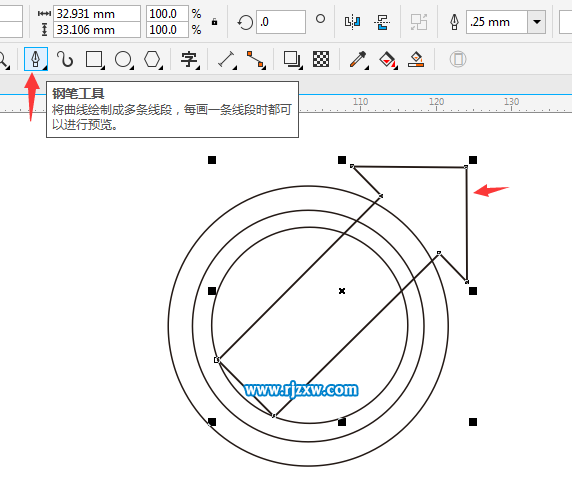 Coreldraw軟件的修剪技巧介紹