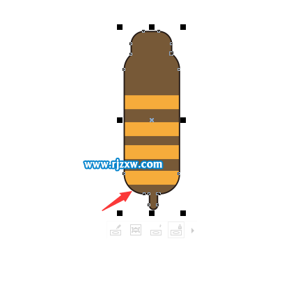 CDRX8繪制蜜蜂簡筆畫教程