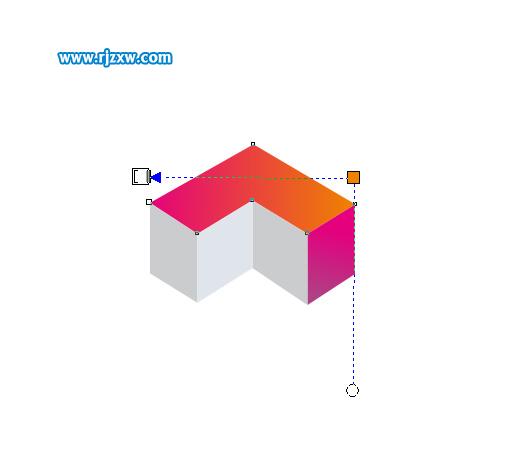 CDR怎么做立體視覺效果