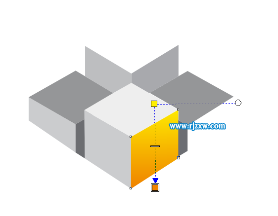 用CDR軟件做立體效果