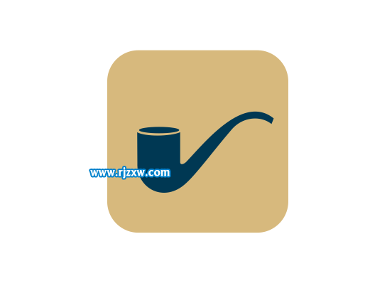 CorelDRAW X8怎么設計煙斗圖案？