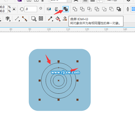 CorelDRAW X8怎么設(shè)計船舵的圖形？