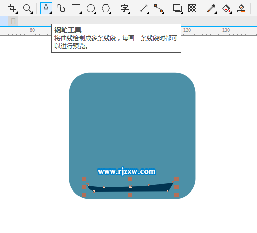 CorelDRAW X8怎么設(shè)計帆船圖案呢？