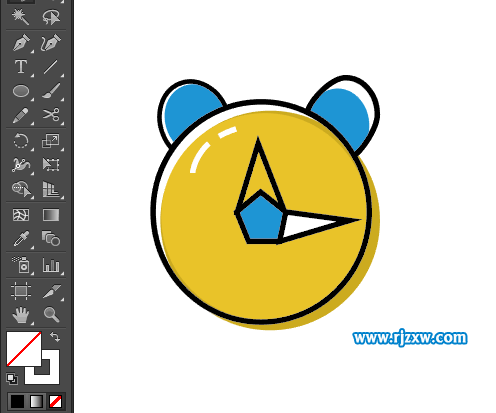 時針APP簡易圖標怎么設計