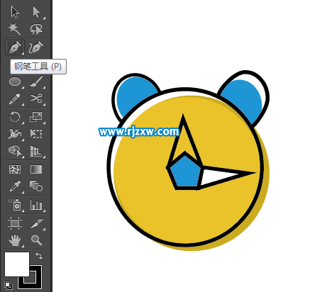 時針APP簡易圖標怎么設計