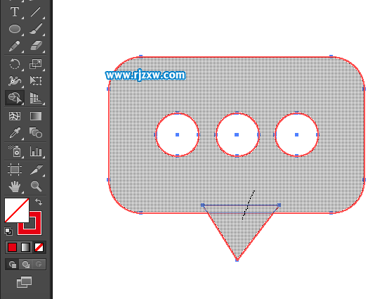 卡通簡(jiǎn)易APP信息圖標(biāo)怎么用AI設(shè)計(jì)