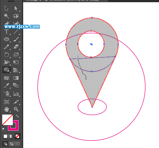 卡通地圖圖標用AI制作的方法