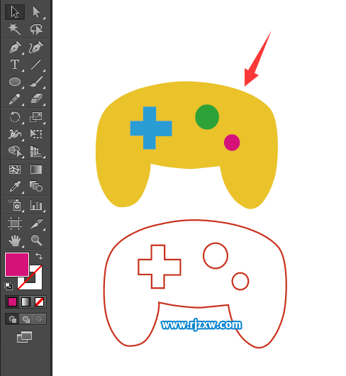 游戲手柄app圖標設(shè)計