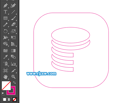 固定資產圖標怎么用AICC設計出來