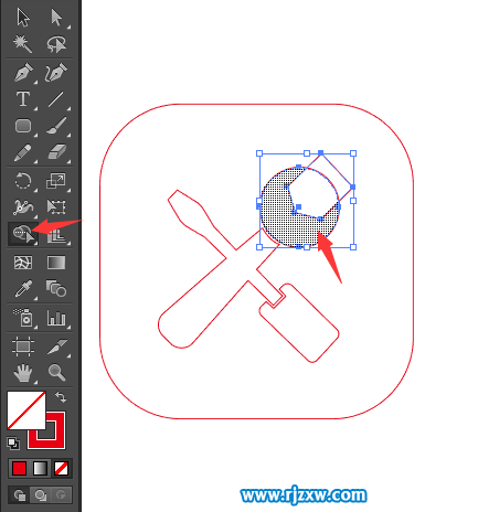 維修費圖標(biāo)怎么用AI設(shè)計出來