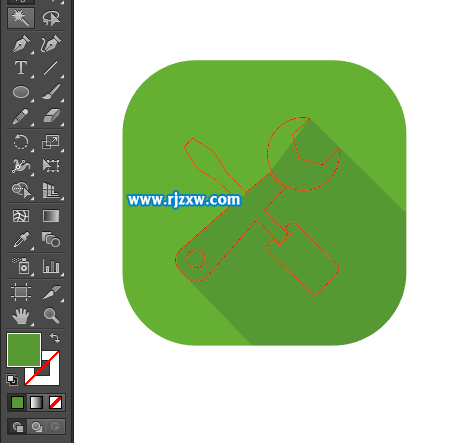 維修費圖標(biāo)怎么用AI設(shè)計出來