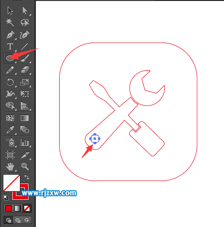 維修費圖標(biāo)怎么用AI設(shè)計出來
