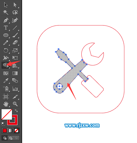 維修費圖標(biāo)怎么用AI設(shè)計出來