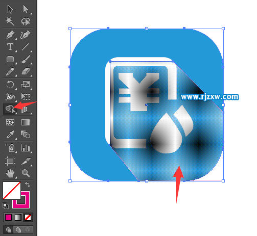 水費圖標怎么用AI設計出來