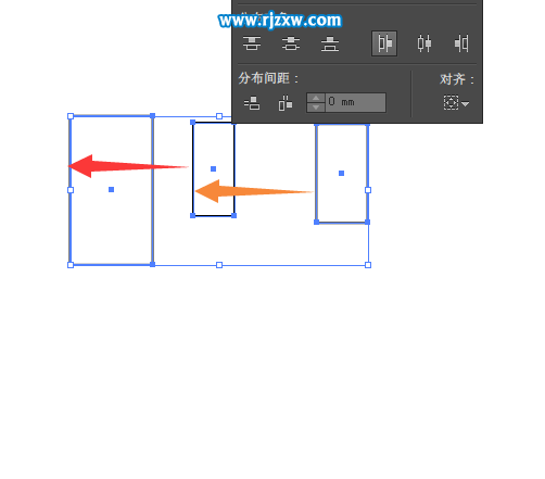 AI對齊水平左分布的使用方法
