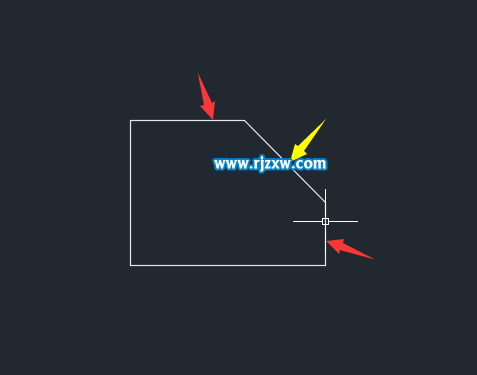 CAD怎么設置倒角修不修剪處理