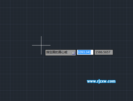 CAD以直徑參數畫圓的方法