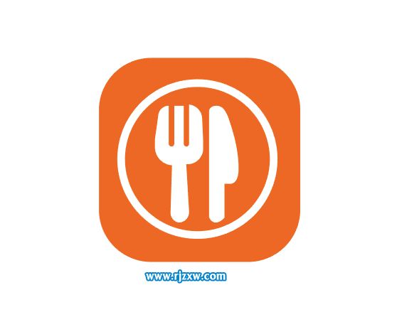 餐具圖標(biāo)怎么用AI設(shè)計(jì)