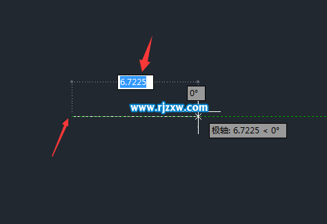 cad2016怎么畫固定長度直線