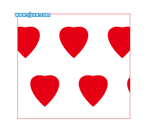 AI怎么建立心形圖案