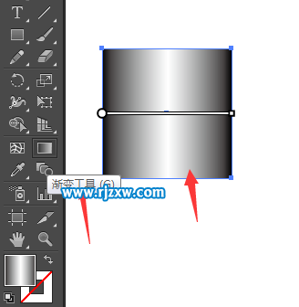 AI怎么漸變多種顏色