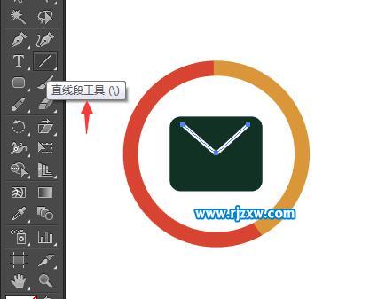 AI繪制郵箱UI圖標教程