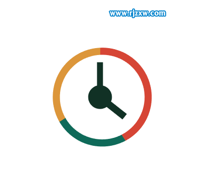 AI繪制時鐘UI圖標