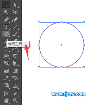 AI怎么把圓分成3份