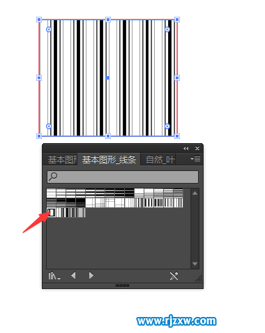 AI擴展填充怎么用來提取對象填充的圖案