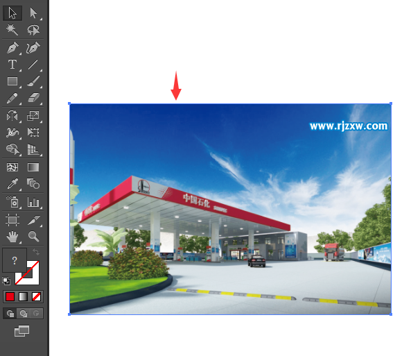 AI怎么鎖定背景圖片對(duì)象