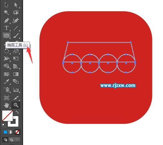 怎么用Illustrator設計市場活動費圖案