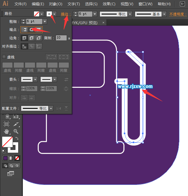 AI怎么設(shè)置油站圖標(biāo)教程