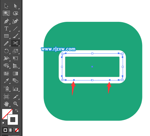 Illustrator矩形工具制作差旅費圖標的方法