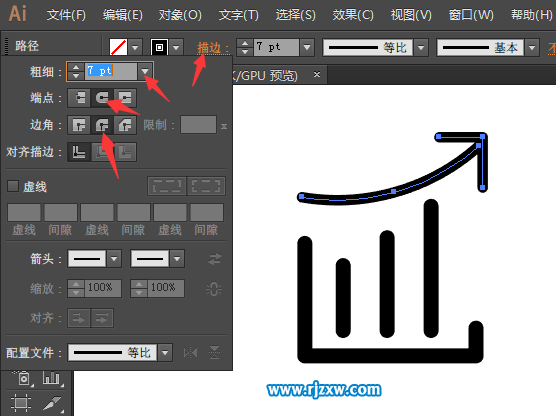 illustrator設計銷售管理符號教程