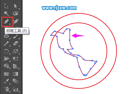 怎么用Illustrator制作網絡搜索圖標