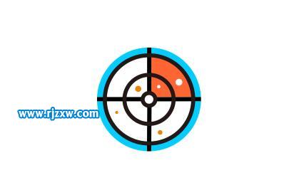 CDR怎么做雷達圖標的實例教程