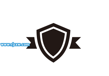 CorelDRAW制作時尚盾圖標